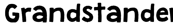 Grandstander Clean font