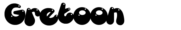 Gretoon font