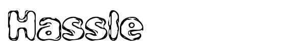 Hassle font