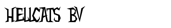 Hellcats BV font