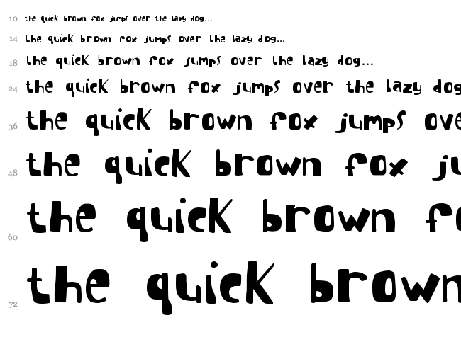 I suck at golf font waterfall