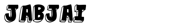 Jabjai font preview