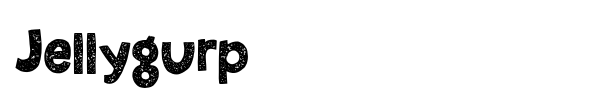 Jellygurp font
