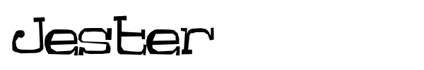 Jester font