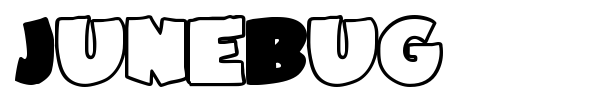 JuneBug font
