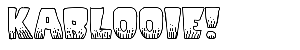 KaBlooie! font