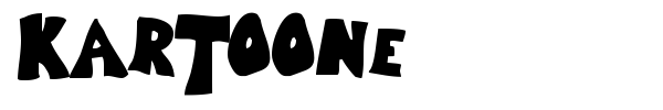 Kartoone font