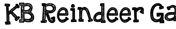 KB Reindeer Games font