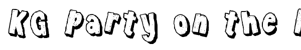 KG Party on the Rooftop font