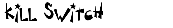 Kill Switch font