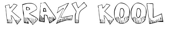 Krazy Kool font
