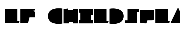LF Childsplay font