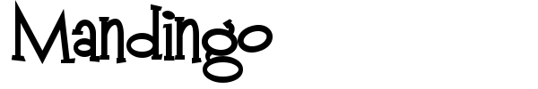 Mandingo font