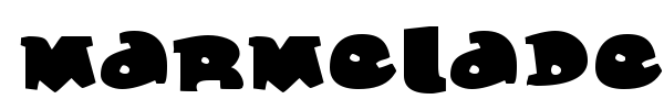 Marmelade Guys font