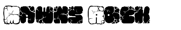 Mawns Rock font