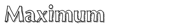 Maximum font