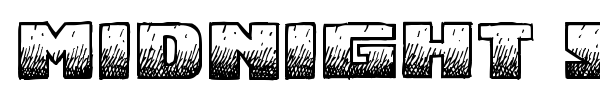 Midnight Snack BB font