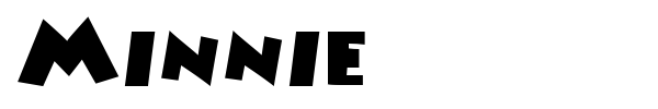 Minnie font