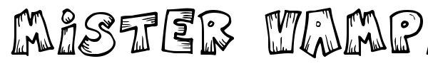 Mister Vampire font
