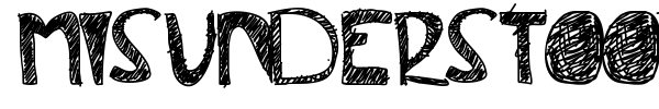 Misunderstood font