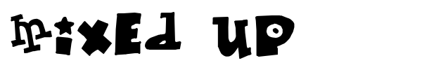 Mixed Up font