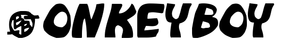 Monkeyboy font