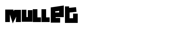 Mullet font