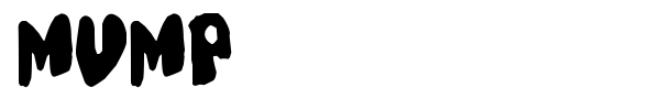 Mump font