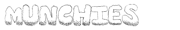 Munchies font preview