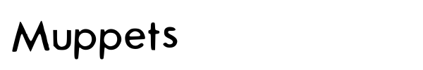 Muppets font