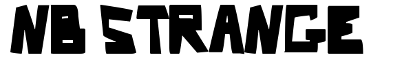 Nb Strange font