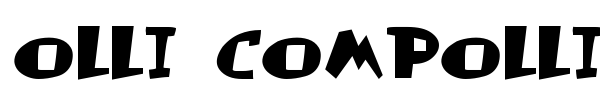 Olli Compolli font