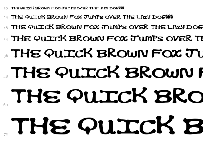 Optic Nerd font waterfall