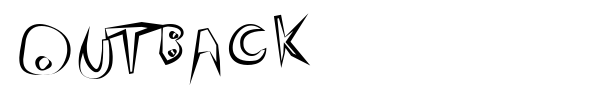 Outback font