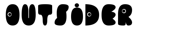 Outsider font