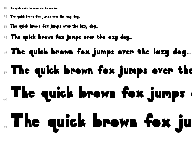 Paper Cutout font waterfall