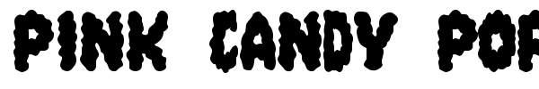 Pink Candy Popcorn font