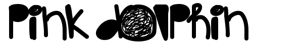 Pink Dolphin font