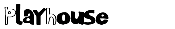 PlayHouse font