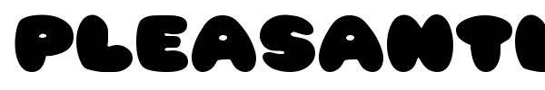 Pleasantly Plump font