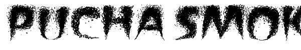 Pucha Smoke Telegraph 3 font