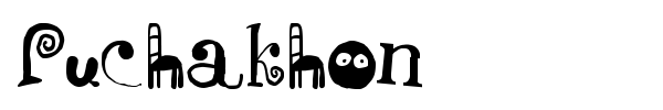 Puchakhon font