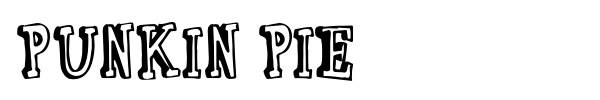Punkin Pie font