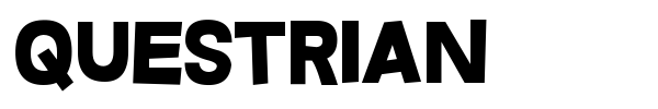 Questrian font