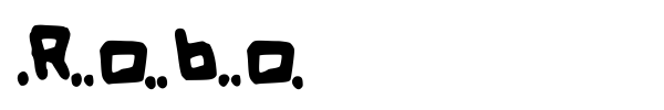 Robo font
