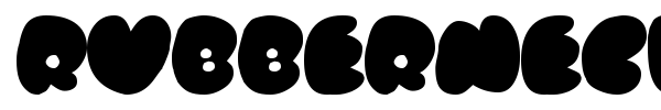 Rubberneck font