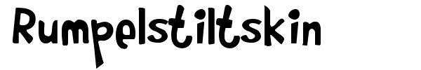 Rumpelstiltskin font