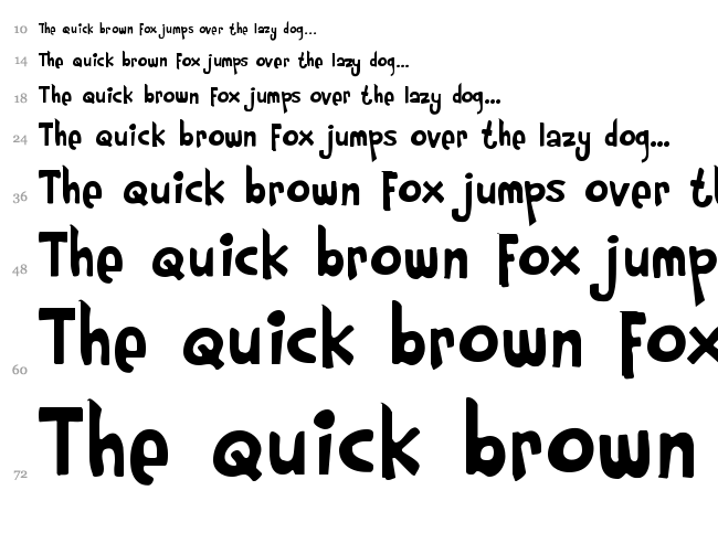 Rumpelstiltskin font waterfall