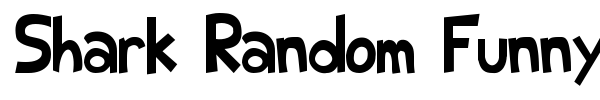 Shark Random Funnyness 2 font