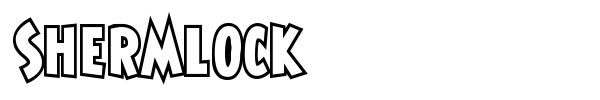 Shermlock font